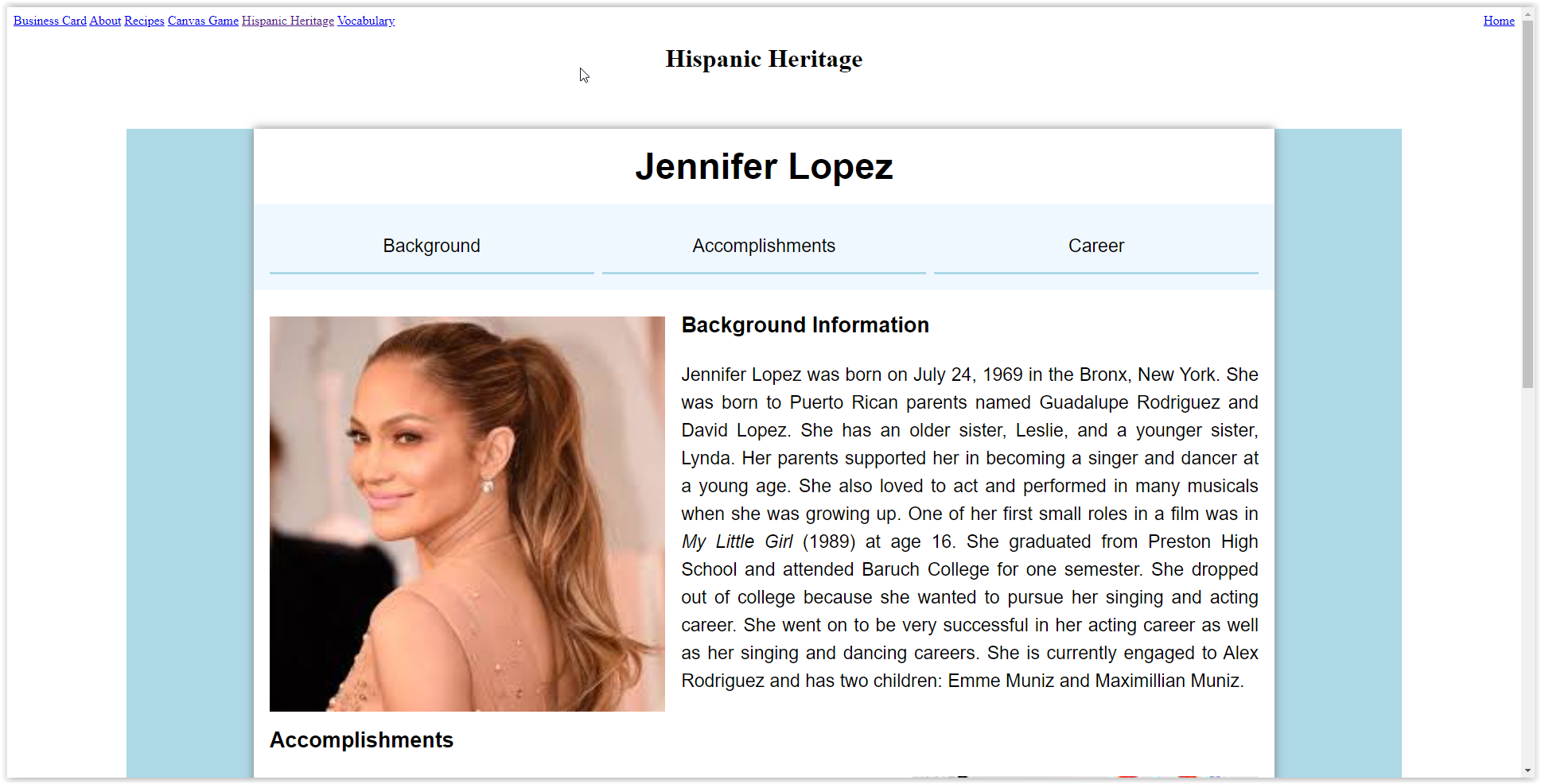 Jennifer Lopez